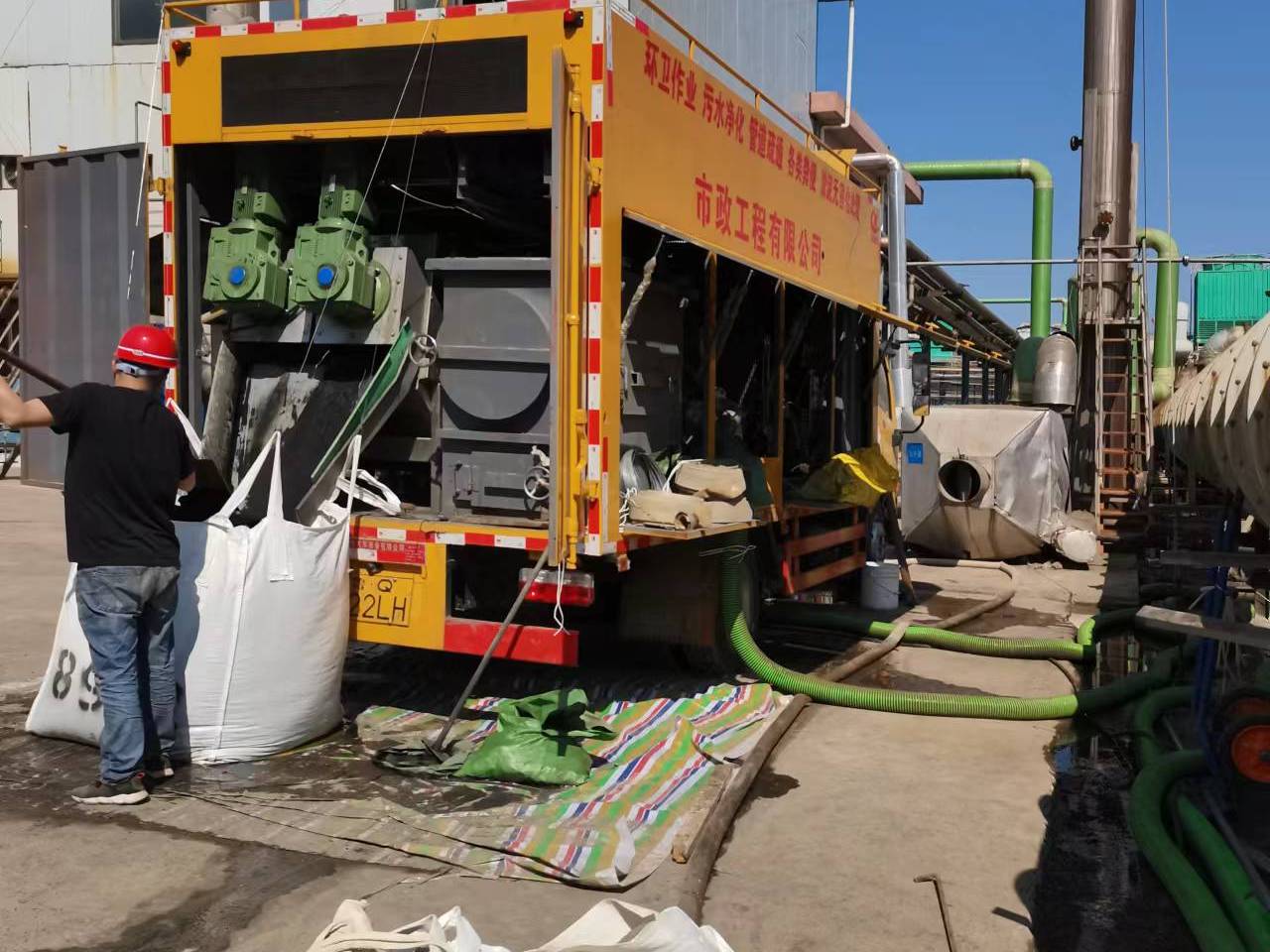 杭州淤泥压干处理